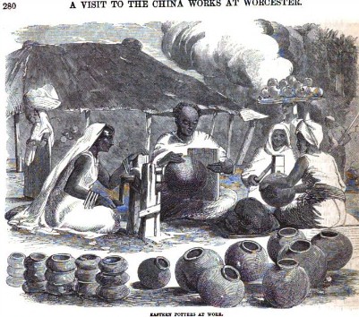 Eastern Potters at Work, 1860 