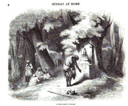 Hindoo Grove Worship, 1858