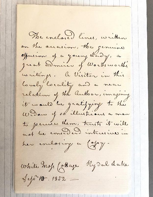 Dabvid Holt At the Grave of Wordsworth 1852
