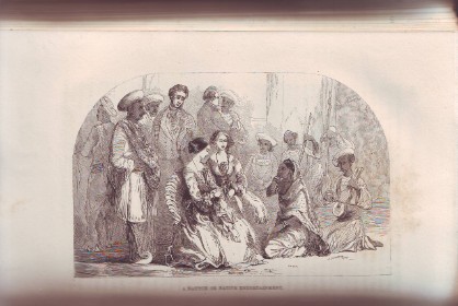 A Nautch or Native Entertainment, 1853 