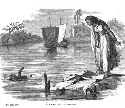 A Scene on the Ganges' 