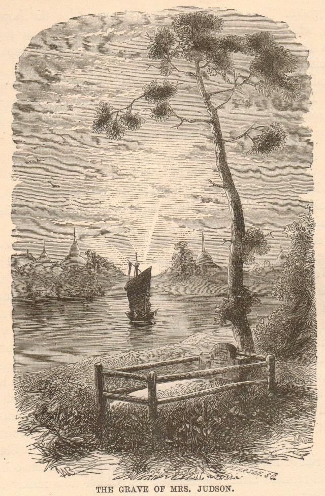 The Grave of Mrs Judson Vanguard of the Christian Army 1882